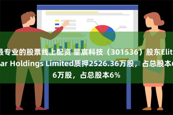 最专业的股票线上配资 星宸科技（301536）股东Elite Star Holdings Limited质押2526.36万股，占总股本6%