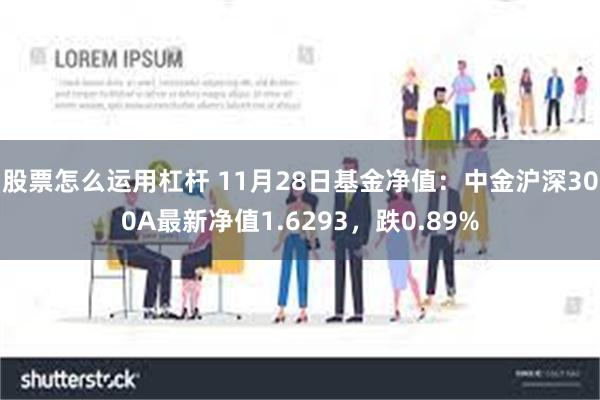 股票怎么运用杠杆 11月28日基金净值：中金沪深300A最新净值1.6293，跌0.89%